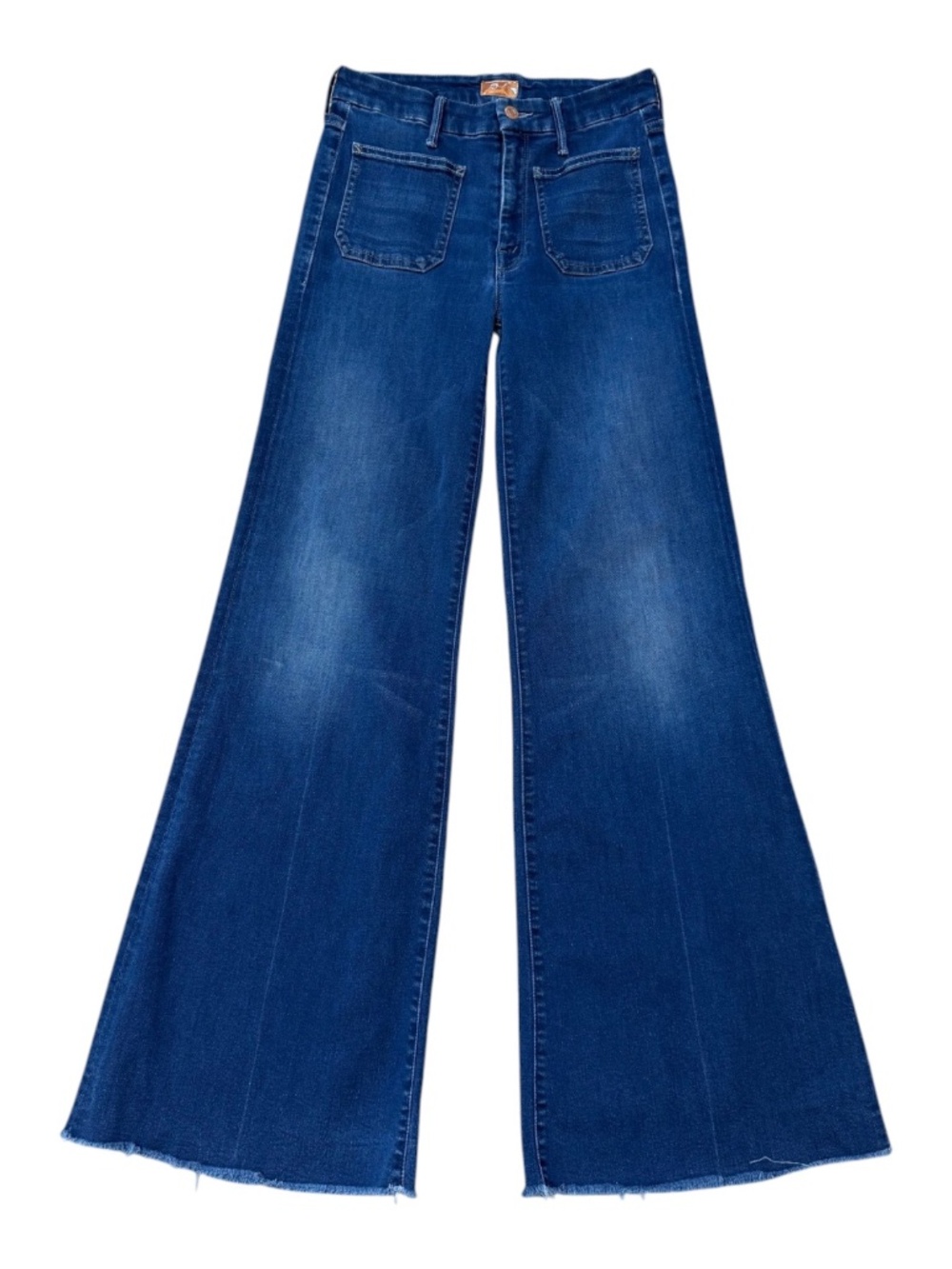 MOTHER Patch Pocket Roller Fray in Crowd Pleaser Size 26
